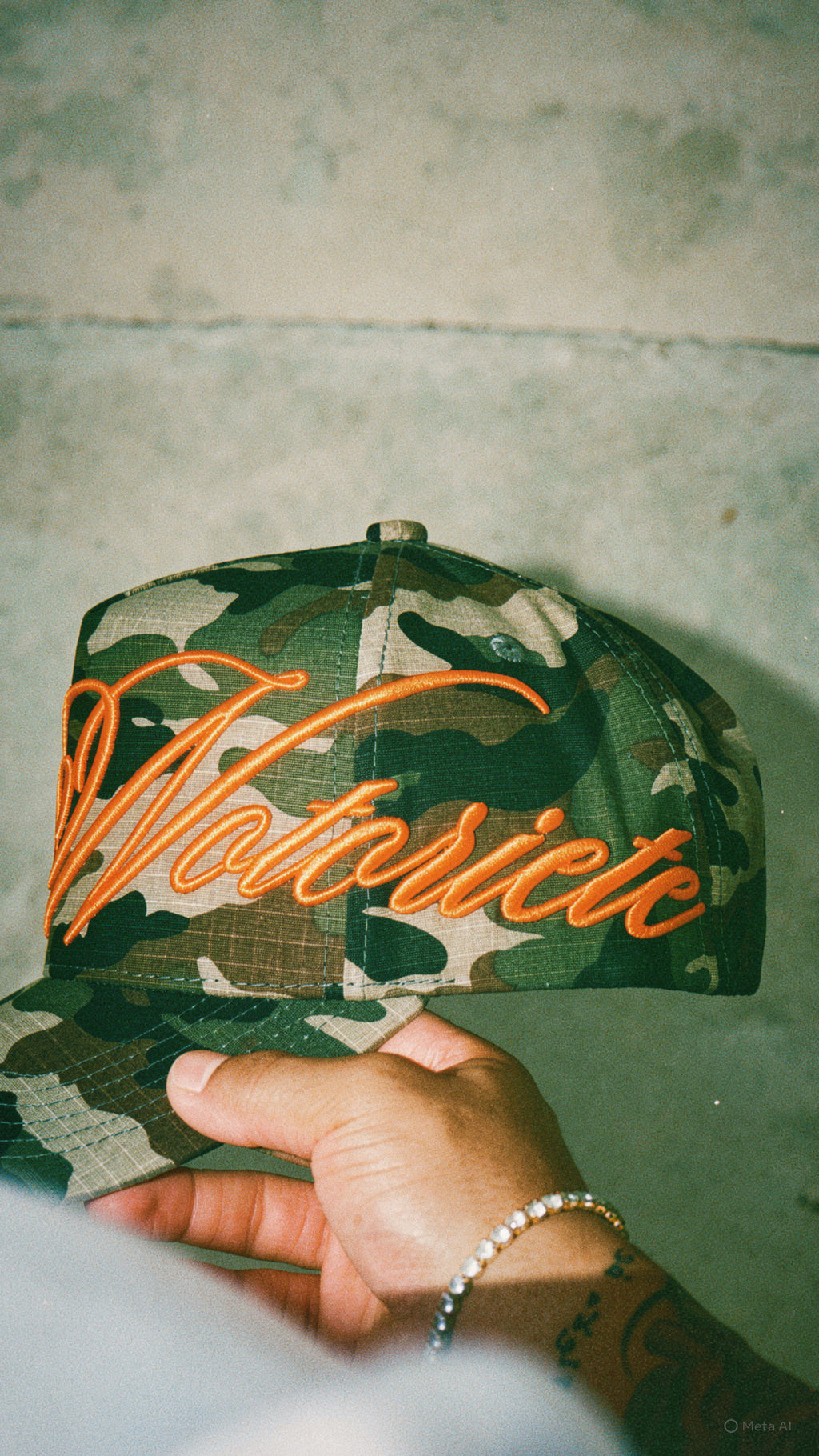 CHANGE OF MENTALITY CAMO HAT